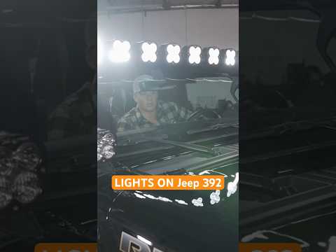 Jeep 392 Light show by Baja Designs💡What's your favorite upgrade on KRATOS?!