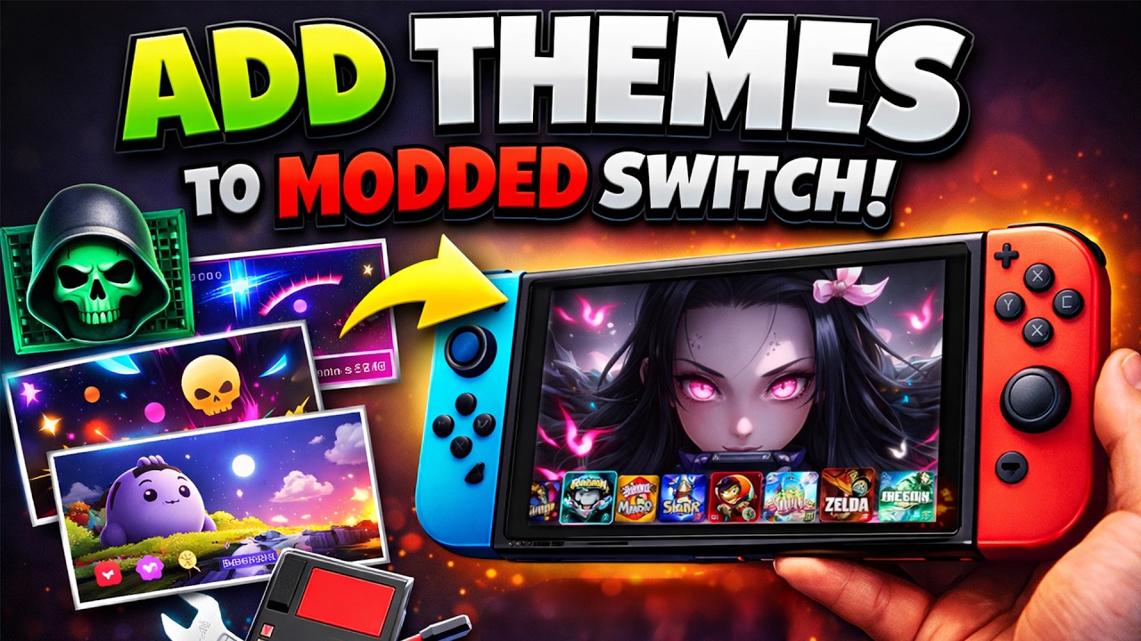 How to Install CUSTOM THEMES on Nintendo Switch (EASY 2026 Guide)