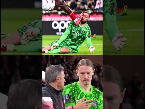 Gianluigi Donnarumma To Facial Injury Reaction Monaco Vs PSG