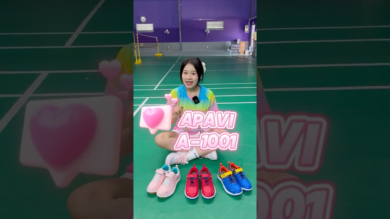 Giày cầu lông trẻ em Apavi A-1001