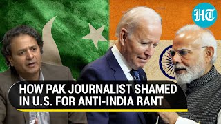 Pakistani journalist gets shamed again for anti-India rant in U.S. | Watch