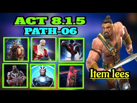 mcoc Act 8.1.5 Path 6 Exploration