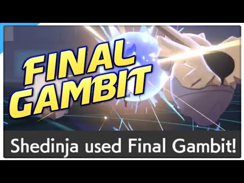 Final Gambit Shedinja! Pokemon VGC 2022 Sword and Shield Competitive Doubles Wifi Battle