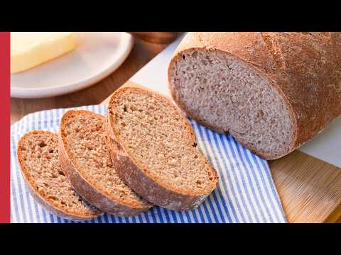 Easy Simple Whole Wheat Bread Recipe | How to Make Whole Wheat Brown Bread