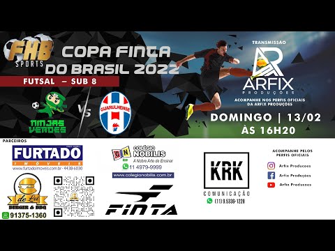 NINJAS VERDES x TBC TRANSPORTES - FUTSAL SUB 8