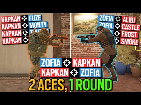 2 Aces In 1 Round Of Siege (WORLD FIRST)