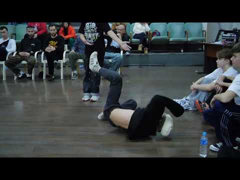 kids pro top16 bboy Миха фиха vs Воробей - "ALL OPTION" break dance battle
