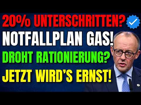 Notfallplan Gas 2026: Gasspeicher unter 20% – Drohen Rationierung und Preisschock?