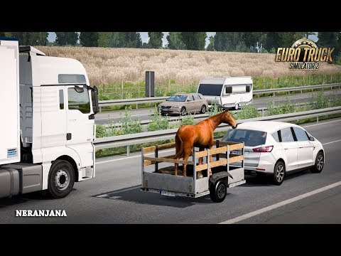 ETS 2 Mod | Livestock Animal trailer V 1.0 [ETS2 v1.36]
