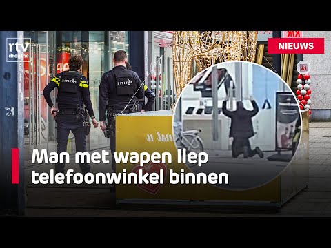 Armed man arrested in Emmen & fireworks sales skyrocket | RTV Drenthe