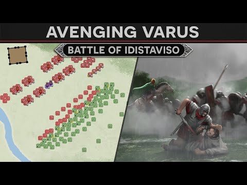 Avenging Varus - Battle of Idistaviso (16 AD) DOCUMENTARY