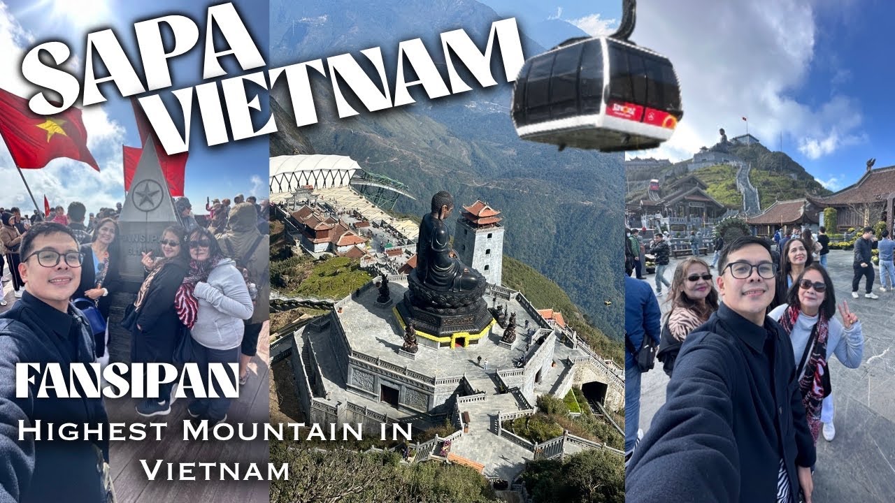 Sun World Fansipan Legend showcases cable cars, pagodas, gardens, and panoramic mountain views beautifully.