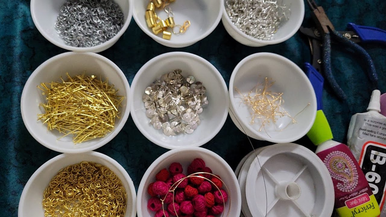 basic material for making jewelry || jewelry making requirements #3