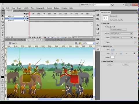 สอนทำ Animation และการ์ตูนด้วย Adobe Flash (28 คลิปวิดีโอ) - Pantip