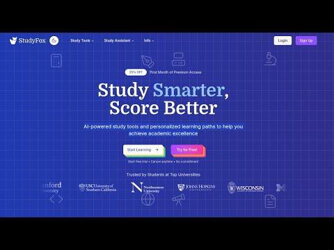 StudyFox AI | Demo