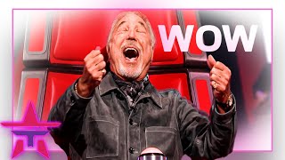 SIR TOM JONES SINGS &#39;CRY TO ME&#39; IN BLIND AUDITIONS ! NAILS IT!🤩| The VOICE UK 2021