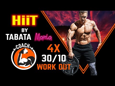 TABATA 30/10 - 4X with 1 min REST - by NEFFEX & TABATAMANIA