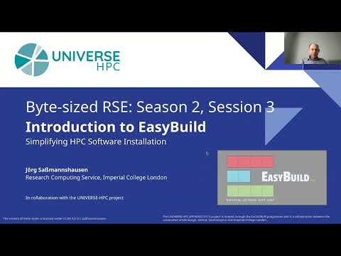 Introduction to EasyBuild