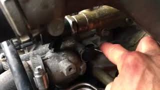 2006 Dodge Sprinter coolant sensor replacement
