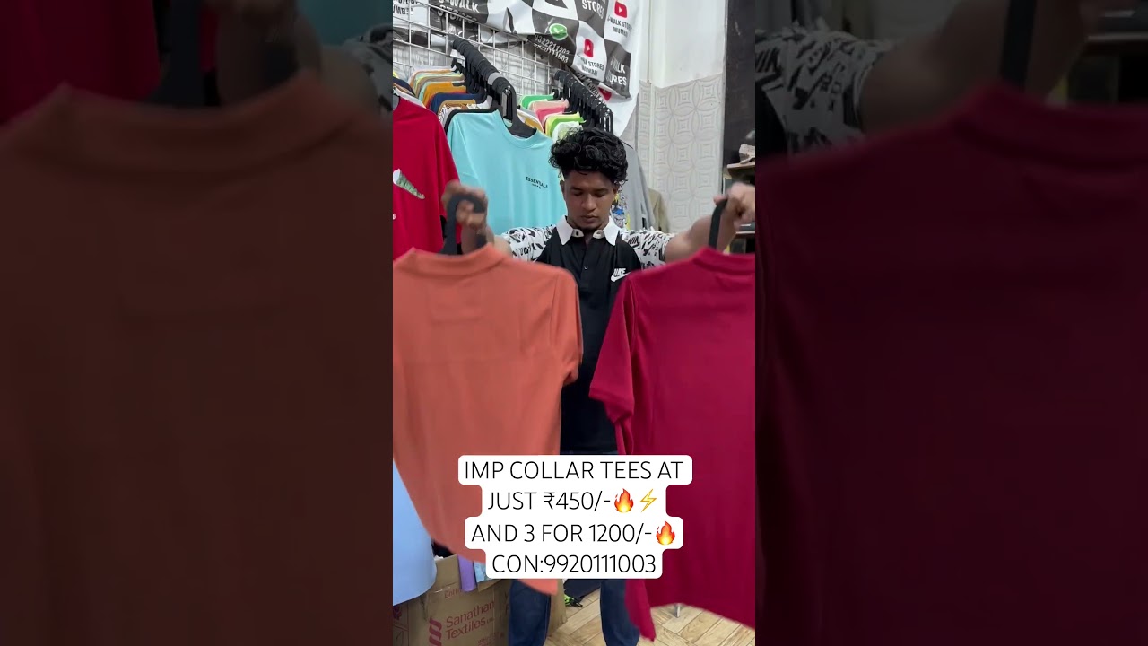 IMP COLLAR TEES AVAILABLE 🔥⚡️ #brand #wholesale #lacoste #fashionbrand #fashion #tshirt