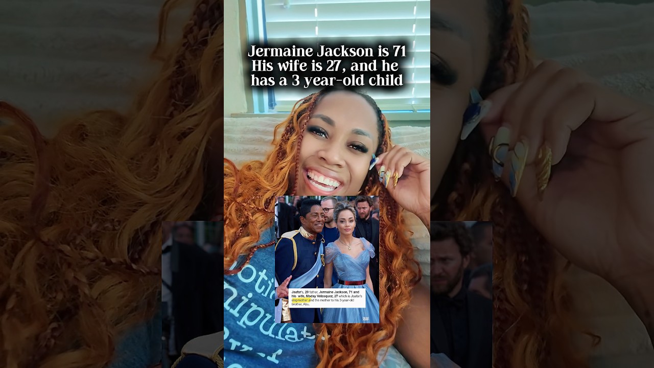 Jermaine Jackson is 71 and his wife is 40 years younger 👀 #jermainejackson #jaafarjackson ￼