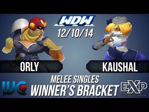 WDW 12/10/14 - ORLY (Falcon) vs. Kaushal (Sheik) Melee Winner's Bracket