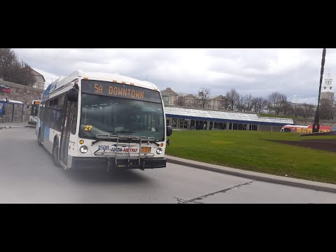 NFTA Metro Ride Route 5A Outbound Bus 1515 - 2015 Novabus LFS CNG