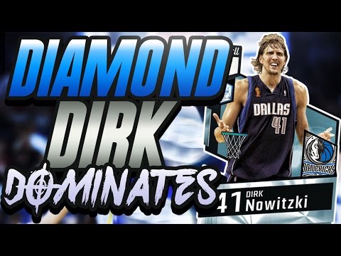 NBA 2K17 MYTEAM DIAMOND DIRK NOWITZKI GAMEPLAY! HE IS THE BEST POWER FORWARD IN THE GAME!