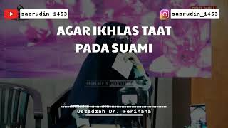 Download lagu Ustazah Dr. Ferihana-Agar-taat-pada-suami mp3