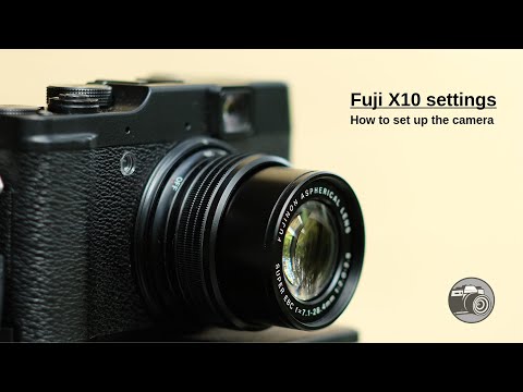 Best Fujifilm X10 settings - how to set up your Fuji X10 for photogrphy?