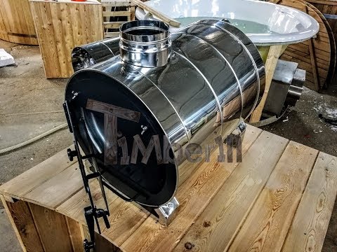 Universeller externer Holzofen für mittelgroße Whirlpools, Chlor – Salze Resistant