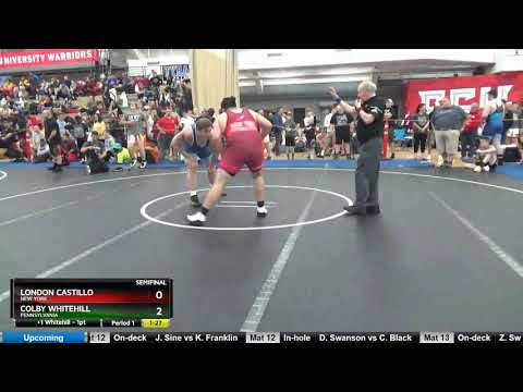 Junior Men 285 London Castillo New York Vs Colby Whitehill Pennsylvania