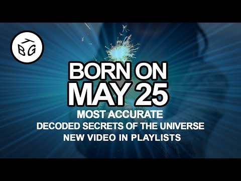 Born on May 25 | Numerology and Astrology Analysis