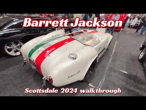 Barrett Jackson Scottsdale Friday 2024 - 4K walkthrough