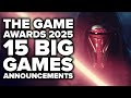 The Game Awards 2025 15 Biggest Game Announcements That Could Melt The Internet