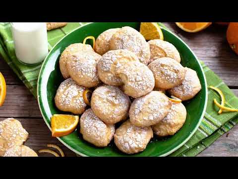 BISCOTTI MORBIDI ALL' ARANCIA: facili son succo d'Arancia!