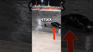 Slippery car pit #shorts