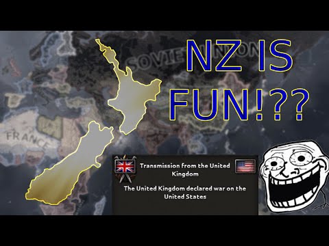 Playing 4D CHESS as NEW ZEALAND in HOI4