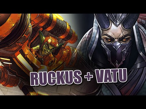 RUCKUS E VATU A MELHOR COMBINAÇÃO - Paladins Ranked Gameplay
