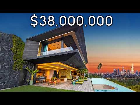 Inside a Hollywood Hills Rockstar Mansion With a SECRET NIGHTCLUB!