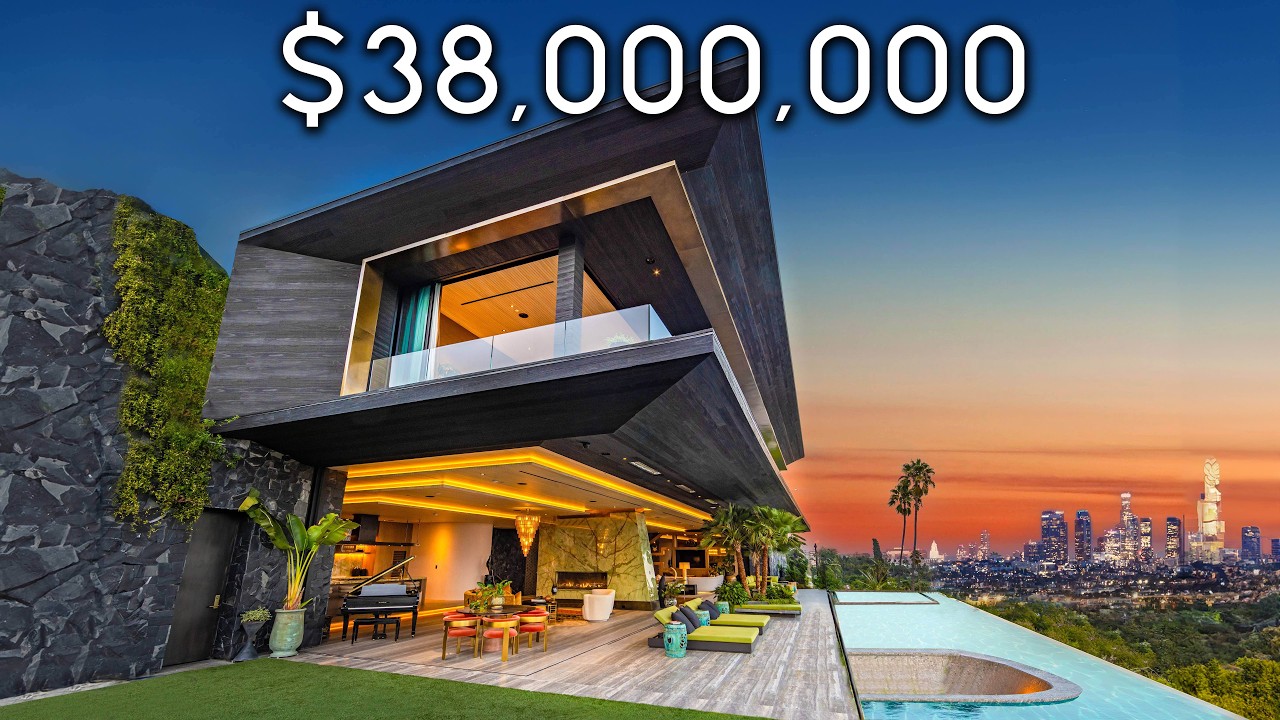 Inside a Hollywood Hills Rockstar Mansion With a SECRET NIGHTCLUB! - YouTube