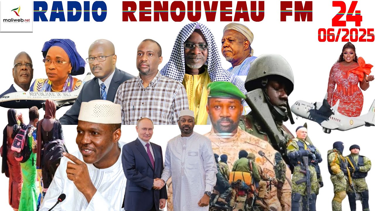 La Revue de Presse de la RADIO RENOUVEAU FM du 24 Juin 2025