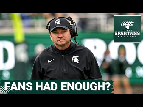 DISASTER: Michigan State football fans want Jonathan Smith FIRED...but will it happen?