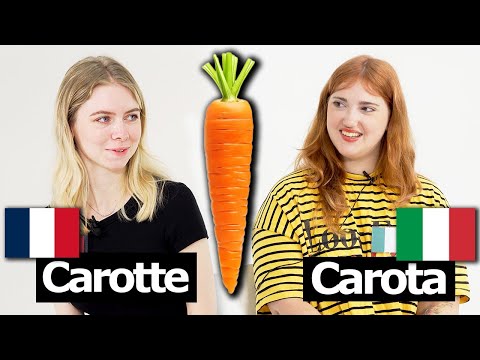 French vs. Italian Word Differences!! How similar are they!?