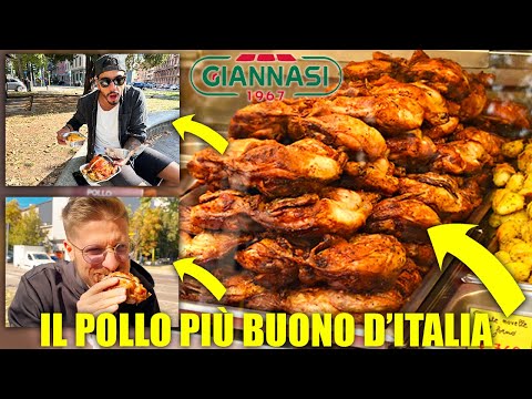 LET'S TRY THE BEST AND MOST DELICIOUS CHICKEN IN ITALY - DADDA STARTS CRYING WITH EMOTION (TEARS)