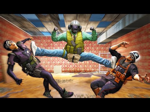 RAINBOW SIX SIEGE FAILS: #18 (Rainbow Six Siege Random Moments Compilation) Video