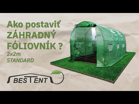 , title : 'Ako postaviť záhradný fóliovník 2x2m Standard?'