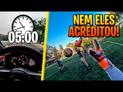 I caught everything from the goalkeeper's perspective while playing in futsal!