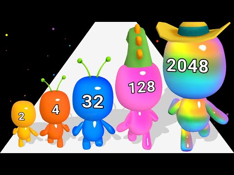 X2 UNICORN MAN - Level Up Man Runner 2048 (Big Update)