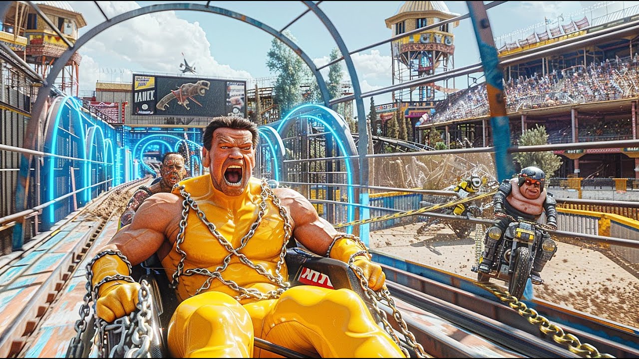 PRISIONEIROS são jogados em arena de SUPER VILÕES em PROGRAMA AO VIVO para TODO O MUNDO